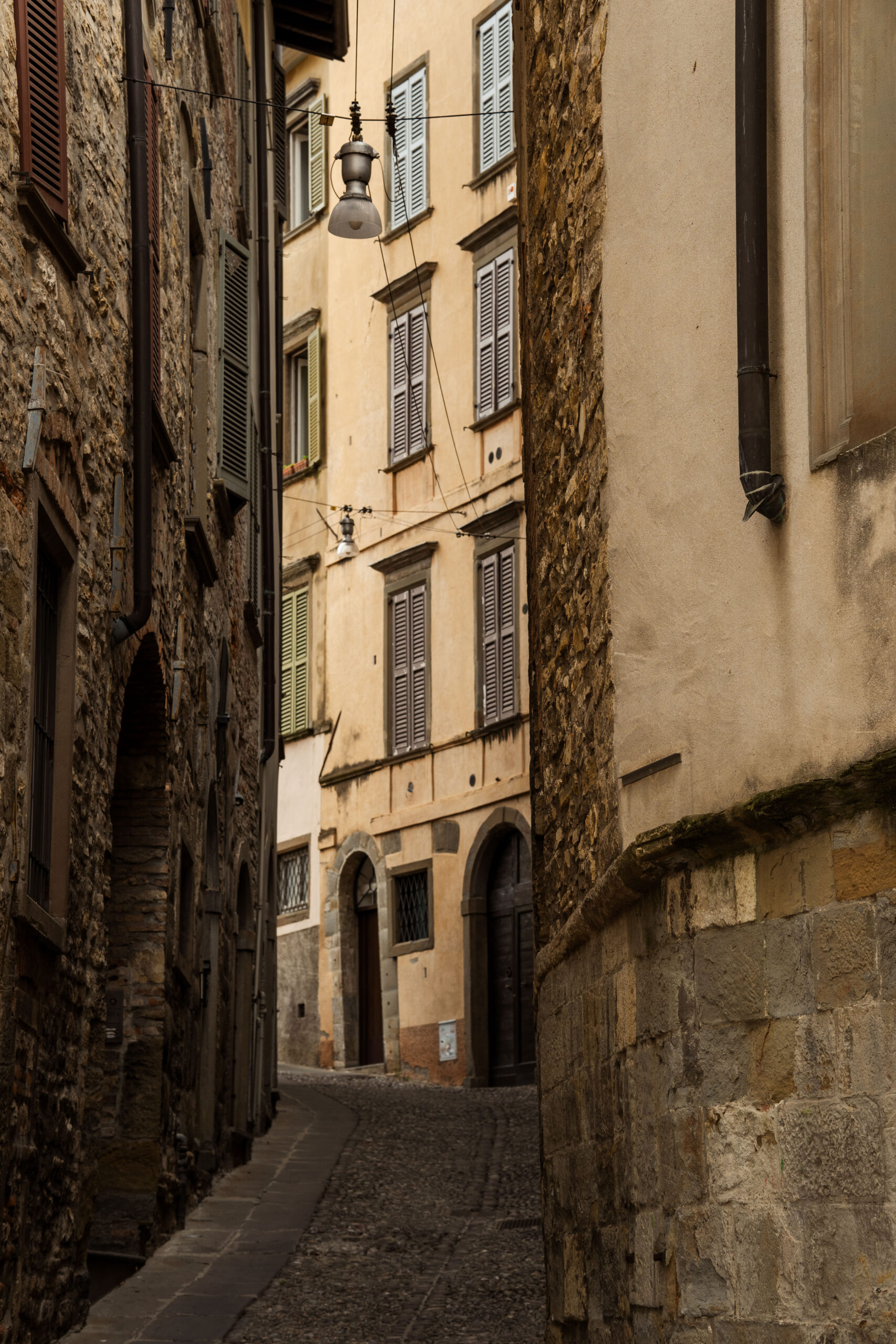 Klimatyczne ulice Górnego Miasta, Bergamo Città Alta