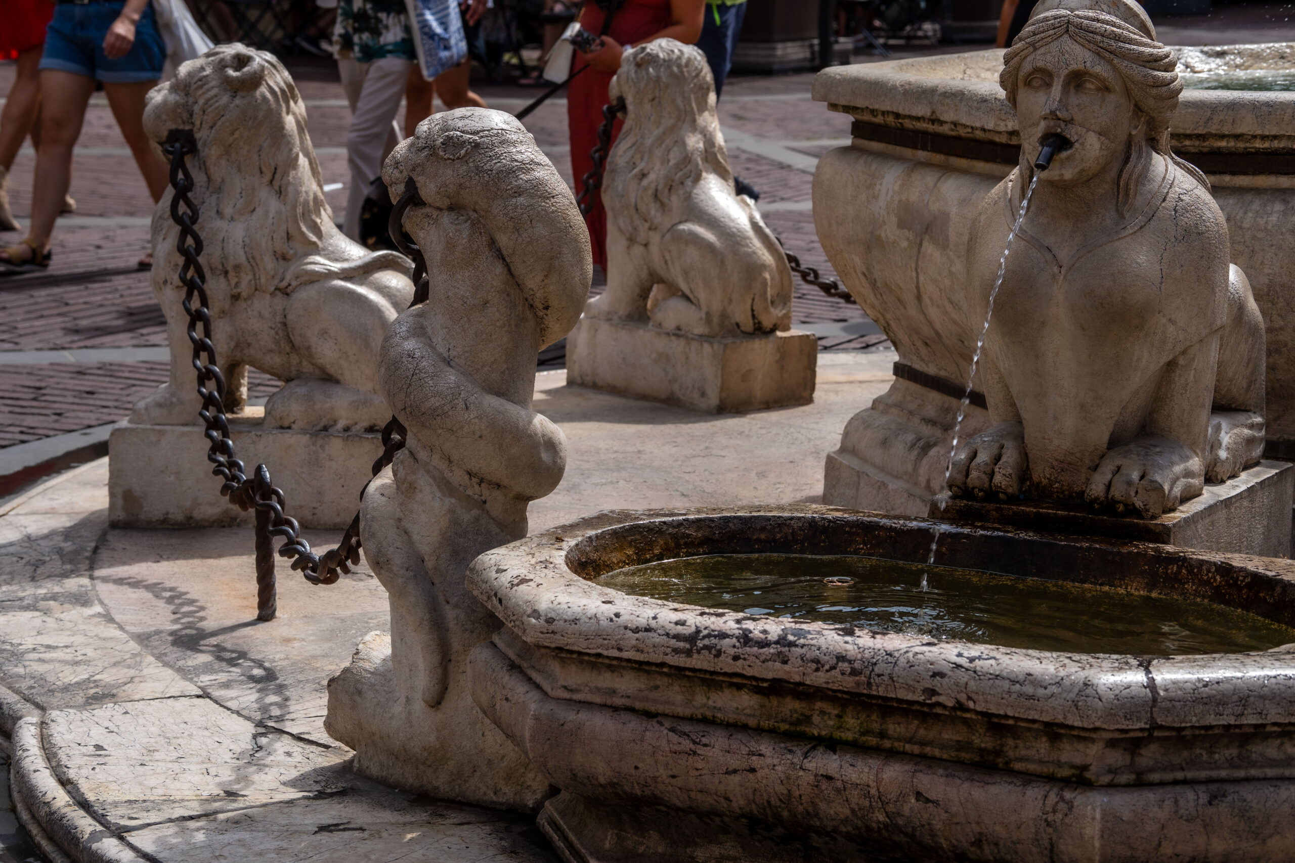 Fontana Contarini, Piazza Vecchia, Bergamo